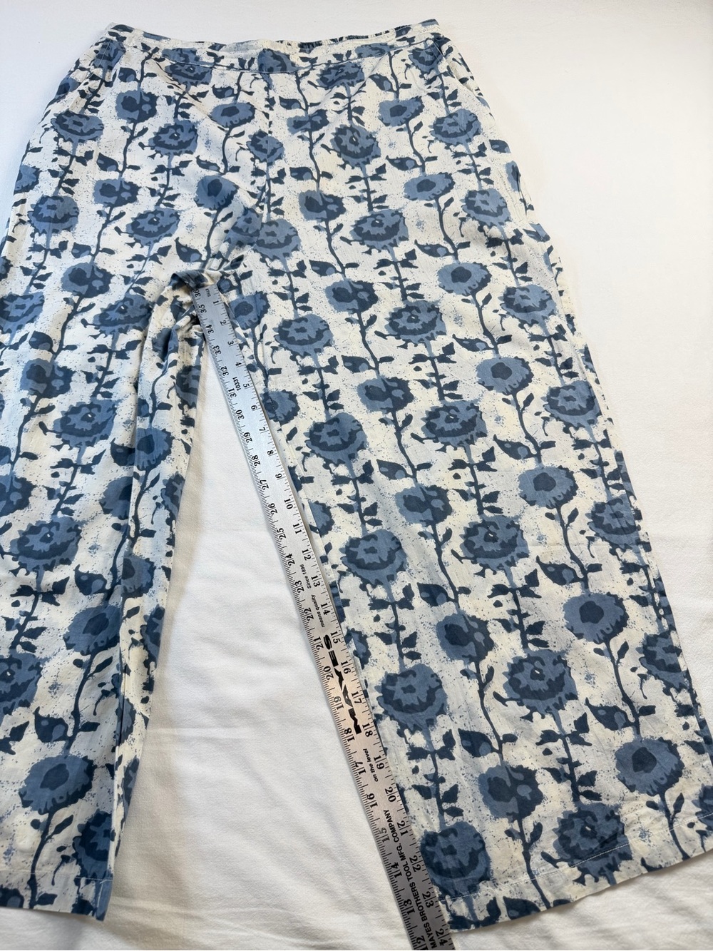 Jisara Block Print Cotton Pajama Set Size XL - Picture 8 of 8
